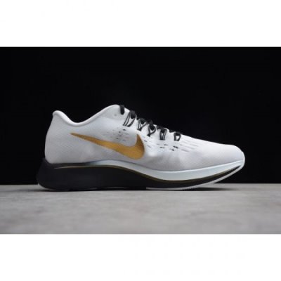 Nike Erkek Zoom Fly Siyah / Metal Altın Koşu Ayakkabısı Türkiye - M4BM46M6